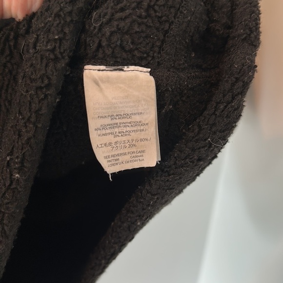 Madewell Sherpa City Grid Coat size small - Picture 11 of 14